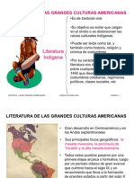 Literatura de Las Grandes Culturas American As