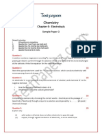 Electrolysis Paper 2