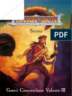 Dark Sun Grand Compendium - Volume 3 - Society PDF