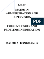 MAED-Educ 611.docx Current Issues-1