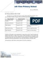 2023 Sem 1 - CCA Welcome Letter - Robotics-2