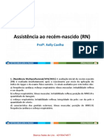 Assistência Ao Recém-Nascido (RN) : Prof . Kelly Coelho