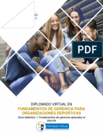 GD1-Fundamentos de Gerencia para Organizaciones Deportivas PDF