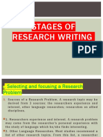 Designing The Research Problem and Research Title