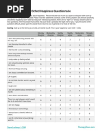 Oxford Happiness Questionnaire