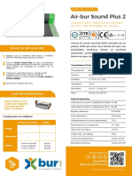 Ficha Air-Bur Sound Plus 2mm