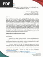 A Importância Da Ética Na Formação Do Intérprete de LIBRAS, PDF