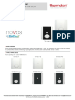 NOVOS 3 X RS485 BACnet Datasheet en