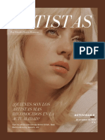 Artistas - Revista Por Nicole Flores Romero