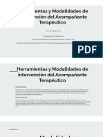 Herramientas y Modalidades de Intervencion Del AT Clase 3