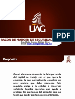 Razón de Margen de Seguridad - Gabriela Hernández