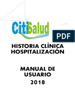 Manual Historia Clinica Hospitalizacion