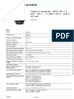 ITEM#5 TeSys Deca Contactors - LC1D188M7