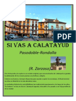 Si Vas A Calatayud - R. Zarzoso - Set of Clarinets