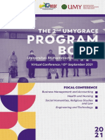 Programme Book 2nd UMYGrace 2021