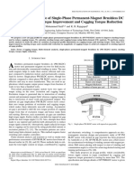 A Novel Air-Gap Profile of Single-Phase Permanent-Magnet Brushless DC Motor For Starting Torque Improvement and Cogging Torque Reduction