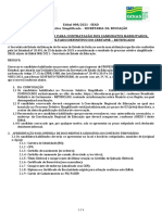 Edital de Convocacao Edital 008 2021 Seduc PDF