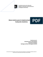 Marco Teórico para La Implementación de La Evaluación Auténtica