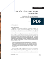 Saborido (2022) - Teme A La Vejez, Pues Nunca Viene Sola . Nociones de Envejecimiento, Cambio Conceptual y Gerociencia