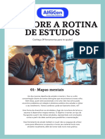 AlfaCon Concursos Públicos - Melhore Sua Rotina de Estudos