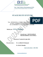 Étude VRD D'un Lotissement PDF