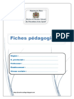 Fiches Pédagogiques Français Langue Étrangère Lycée Collégial Gabarit