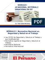 Modulo I Normativa SST