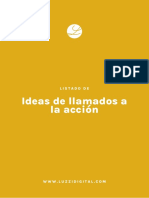 Ideas de Llamados A La Acción - Luzzi Digital