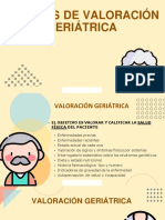 Escalas de Valoración Geriátrica