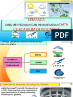 Lembaga Penyedia Dan Pengguna Data Cuaca Iklim - Show..pps PDF