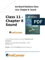 Maharashtra Board Solutions Class 11 Physics - Chapter 8 Sound