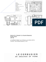 La Tourette Monastery - Geoffrey Baker Analysis