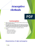 Contraceptive Methods