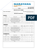 SR - IIT GTA-9 2018-P1 QP 09-09-2020