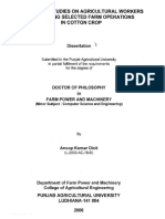 Dixit - 2006 - ERGONOMIC STUDIES ON AGRICULTURAL WORKERS PERFORMING SELECTED FARM OPERATIONS IN COTTON CROPS PDF