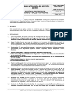 SSYMA P04.05 Gestion de Incidentes de Seguridad y Salud Ocupacional V14