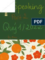 Speaking Part 2 Quý 1 - 2022 PDF