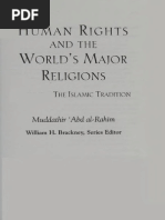 Human Rights AND THE World's Major Religions, The Islamic Tradition PDF