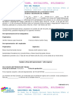 B. - Formatos Registro de La CMHST 2018