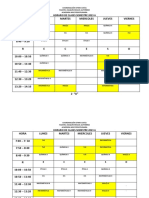 Horario de Grupos 2023-B