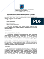 Orientação Projeto Pesquisa CGAEM 2022