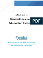 Módulo 3 - Educación Inclusiva Descargable