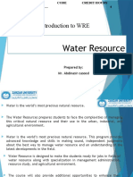 Chapter 1 - Introduction To Water Resources Engineering