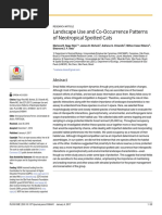 Landscape Use and Co Occurrence Patterns