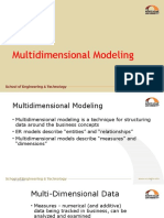 L7. Multidimensional Modeling