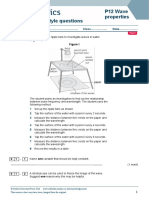 P12 Test Wave Properties