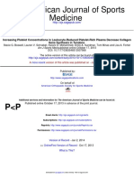 Incremento e Redução Do PRP e Sintese de Colageno