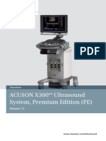 ACUSON X300 PE 7 5 - Datasheet