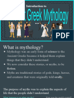 Intro Greek Mythology