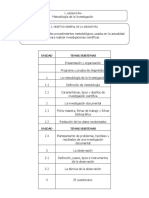 Programa de Metodología de Investigación